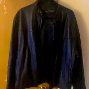 Kenneth Cole of New York lightweight leather jacket